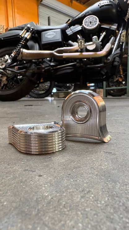 VTR Series Billet Tank Mount Covers — Softail 2018+