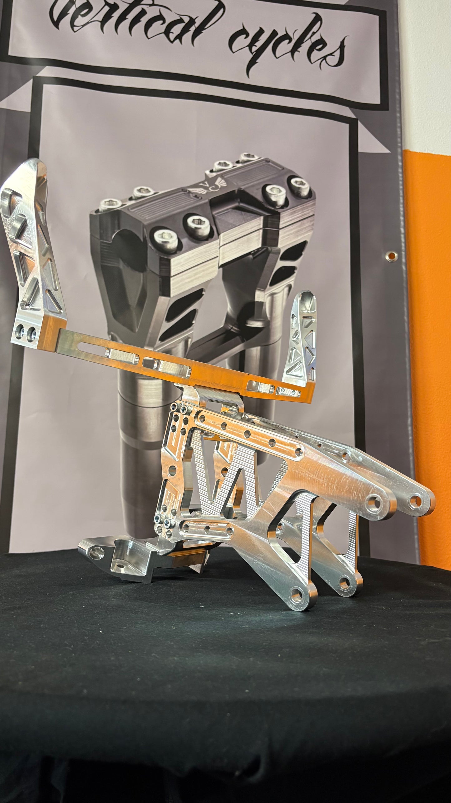Race Fairing Billet Bracket Set