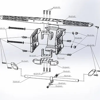 *AMERICAN SUSPENSION* FMX race positioned fairing brackets